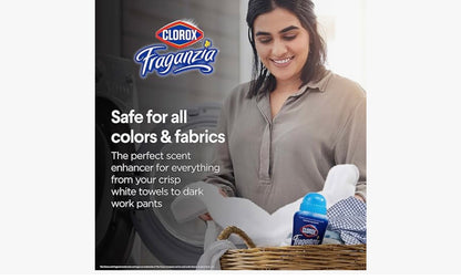 Clorox Fraganzia Laundry Scent Booster Crystals Linen Scent 18 Oz
Scented In-Wash Freshener Beads