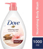Dove Relaxing Almond Cream Body Wash with Hibiscus for Smooth Skin, Soft & Sweet Scent 1L