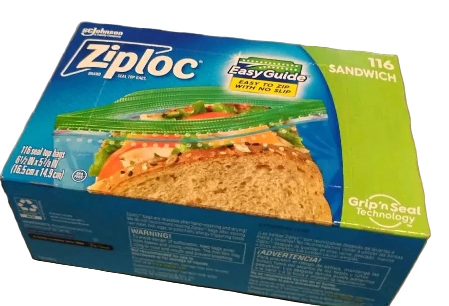 Ziploc Sandwich Bags 116 Ct
