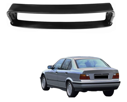 Window Roof Spoiler – Matte Black ABS Sun Shade Wing