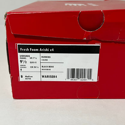 New Balance Fresh Foam Arishi v4 Women's Running Shoes Black Size 9.5