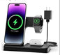 Wireless Charger iPhone Charging Station: 3 in 1 Charger Stand Multiple Devices for Apple