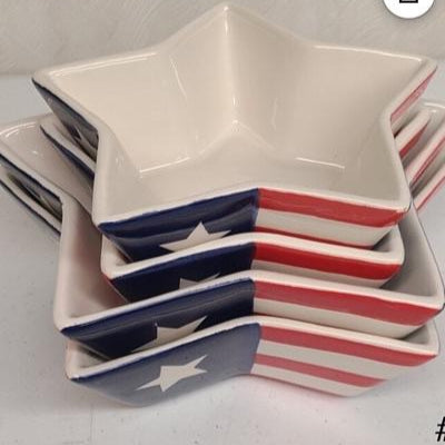 Stars and Stripes Stacking Bowls (Set of 3)