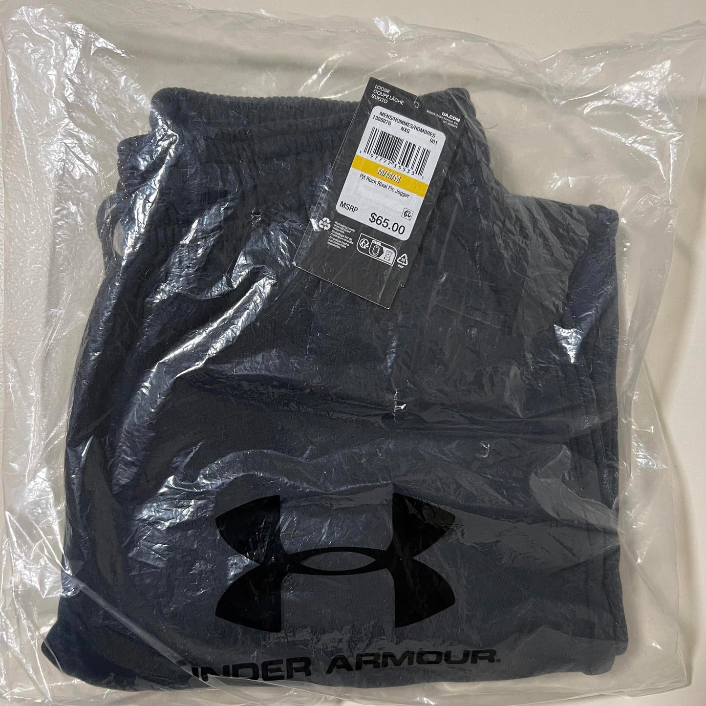 Under Armour Men's Project Rock Rival Fleece Joggers